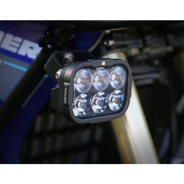 Denali DENALI DL-6 Driving Light w/ DataDim Technology, 6-LED, Elliptical Hybrid Beam